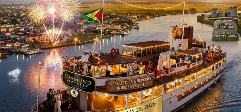Celebrate Guyana’s 60th Independence in Unprecedented Style: The Diamond Odyssey Cruise - Travel Guyana